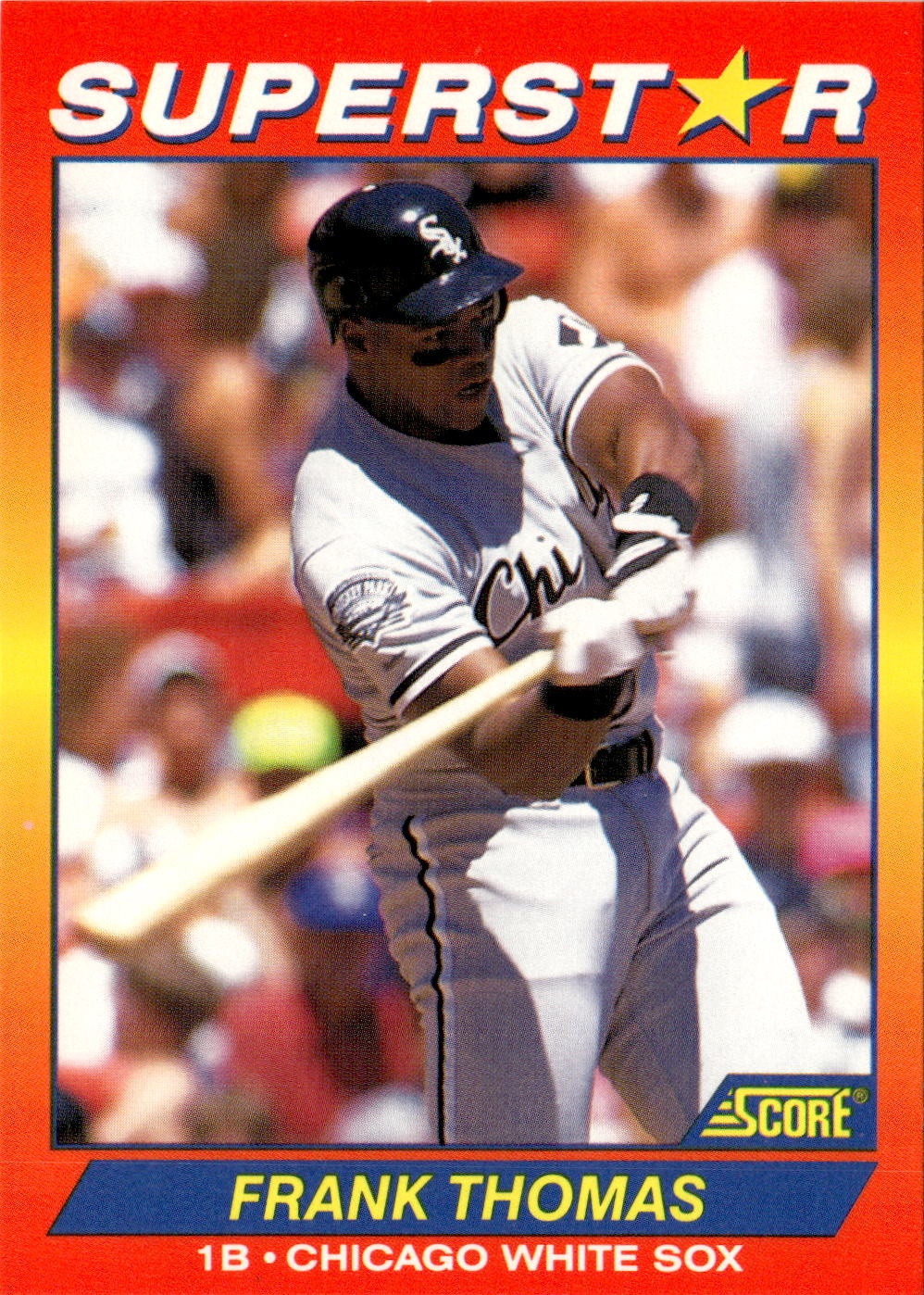 1992 Score Frank Thomas graded slab