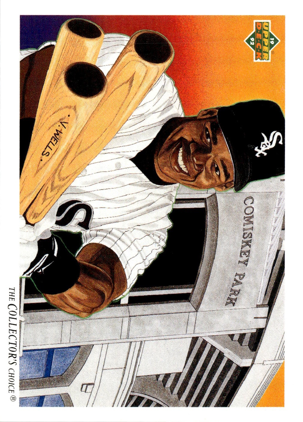 1992 Upper Deck Frank Thomas graded slab