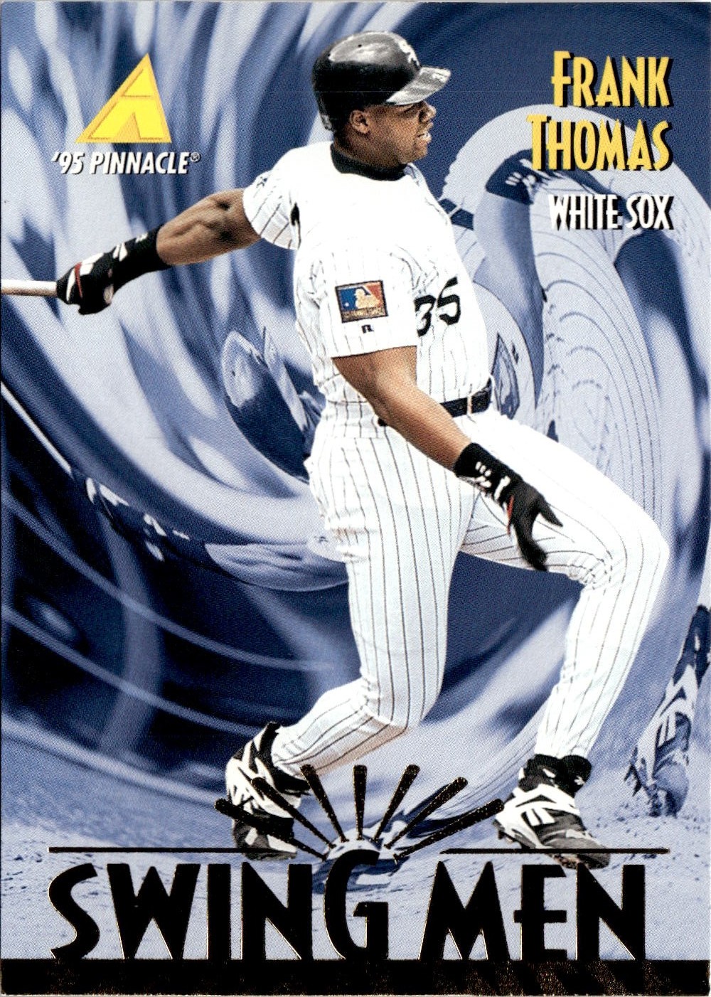 1995 Pinnacle Frank Thomas graded slab
