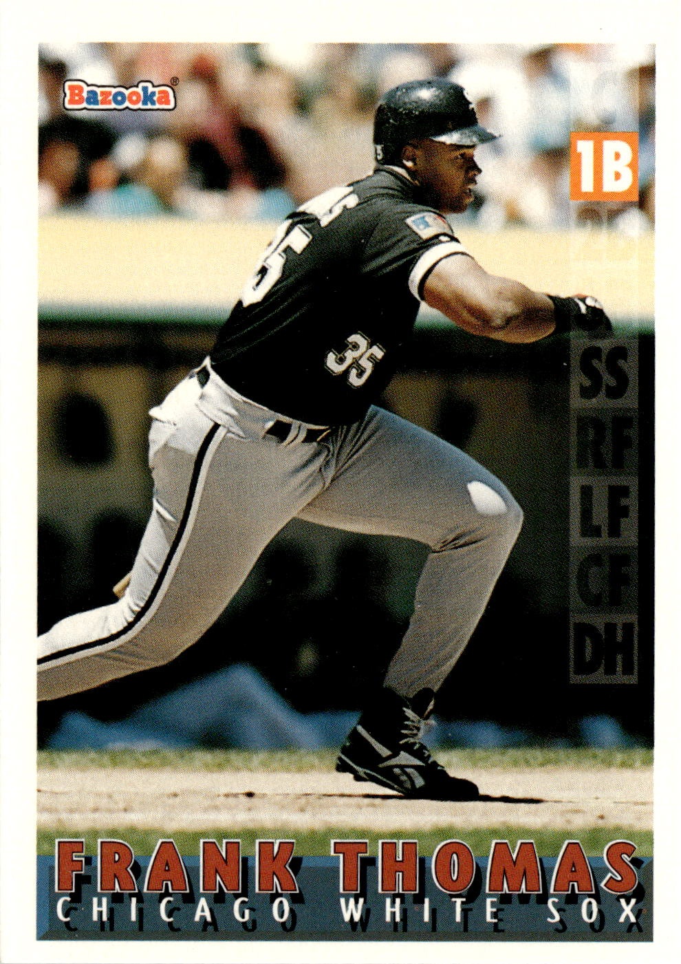 1995 Bazooka Frank Thomas graded slab