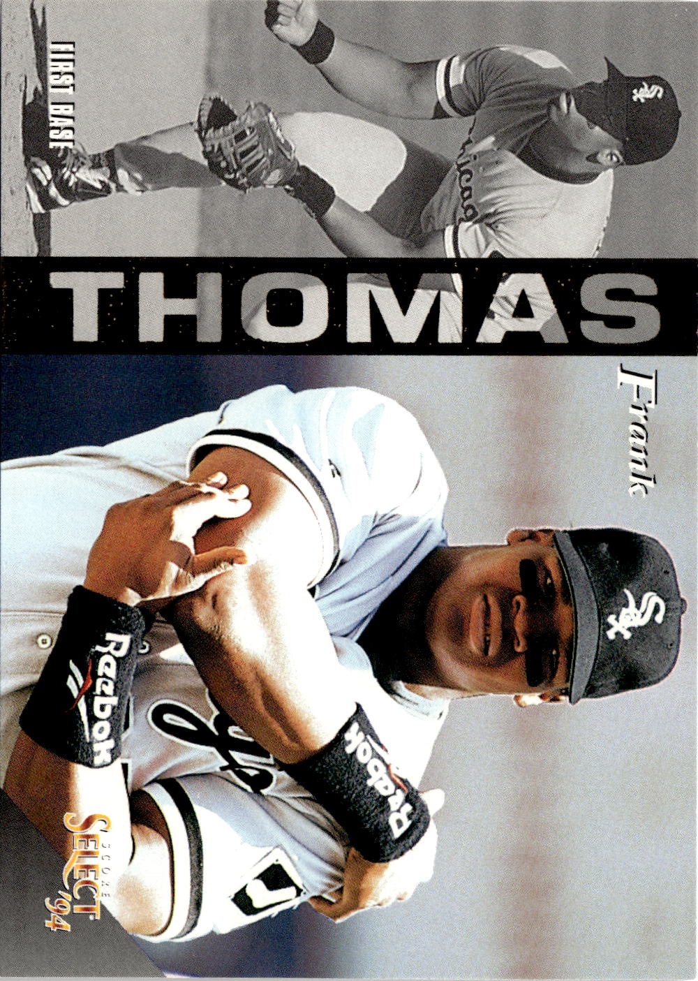 1994 Select Frank Thomas graded slab