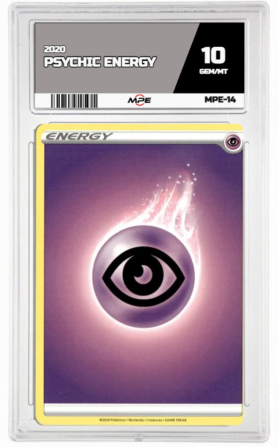 2020 PSYCHIC ENERGY MPE 10 GEM/MT — graded card auctioned from the MPE vault