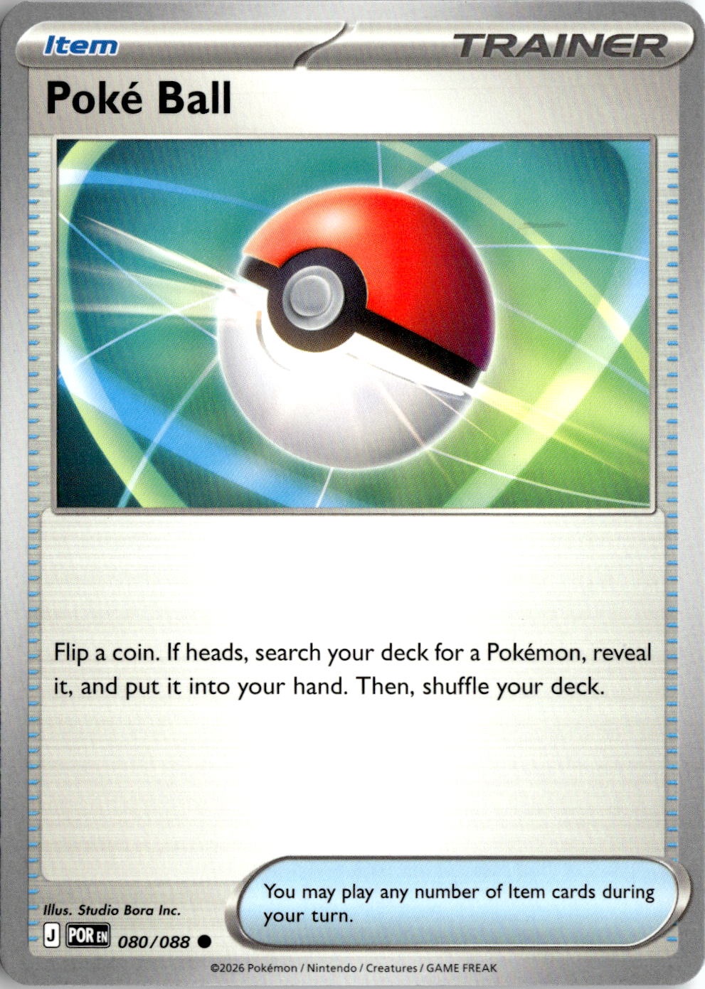 2026 Pokemon Mega Evolution Poké Ball graded slab