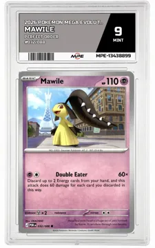 2026 POKEMON MEGA EVOLUTION PERFECT ORDER #032/088 MAWILE MPE 9 MINT — graded card up for auction
