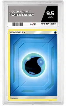 2019 SM TEAM UP WATER ENERGY MPE 9.5 MINT+ — graded card up for auction