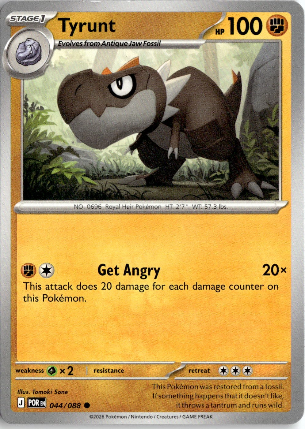 Tyrunt graded slab