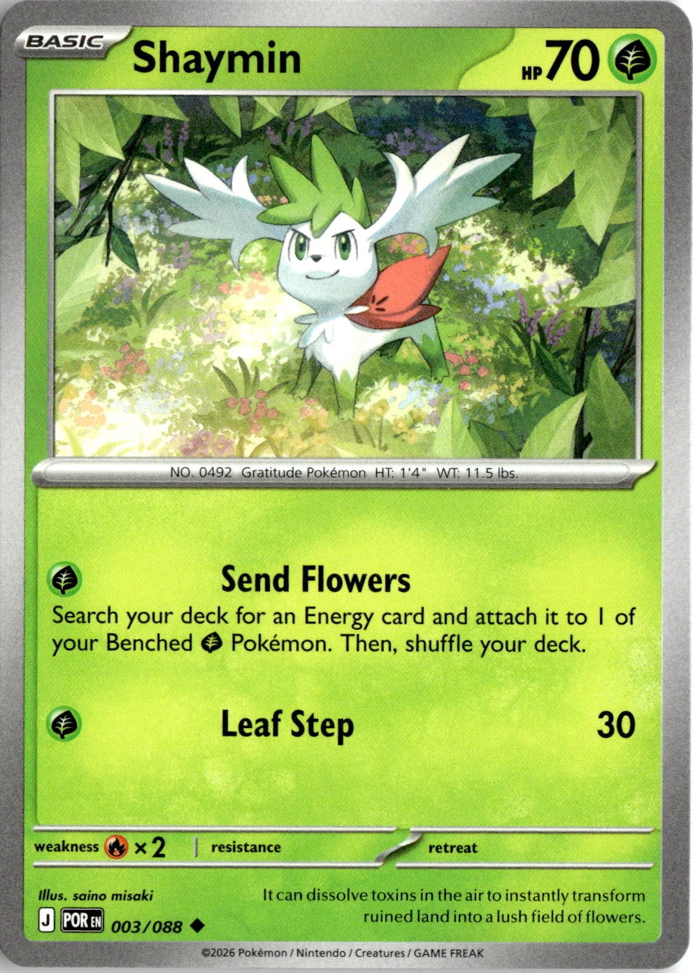 Shaymin graded slab
