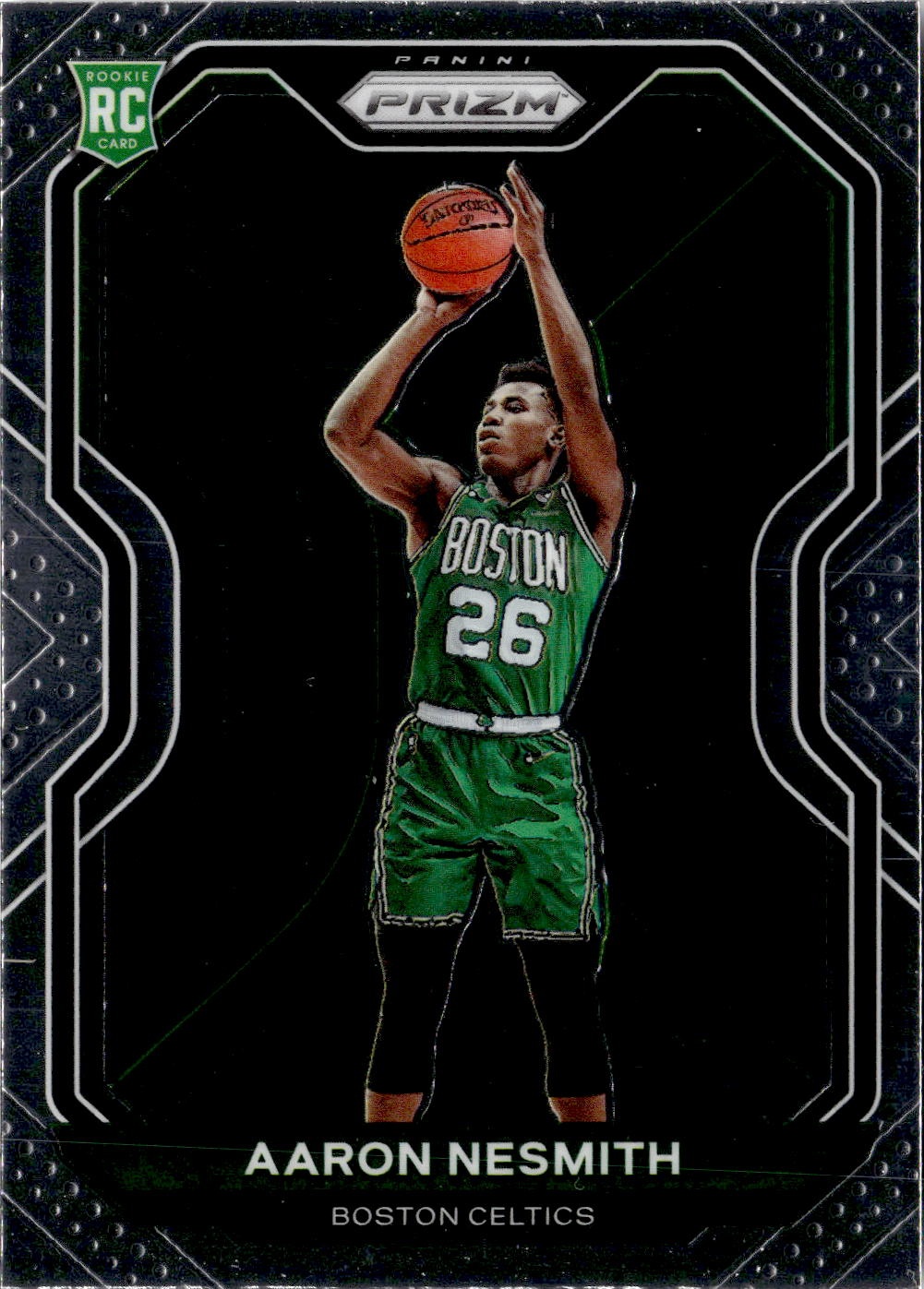 2021 Prizm Aaron Nesmith graded slab