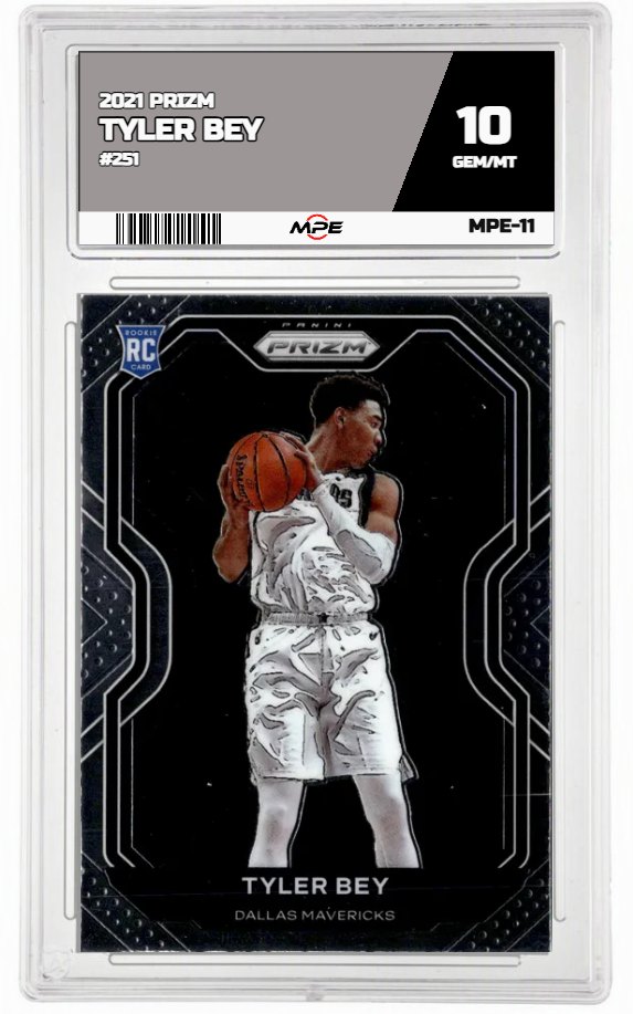 2021 PRIZM #251 TYLER BEY MPE 10 GEM/MT — graded card up for auction
