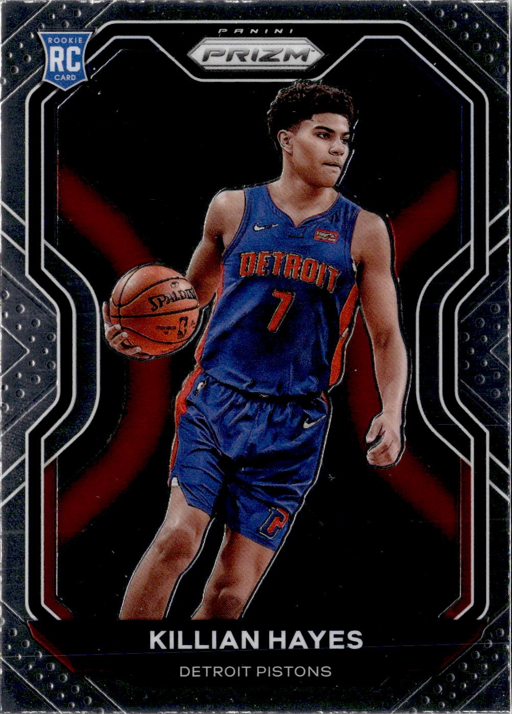 2021 Prizm Killian Hayes graded slab