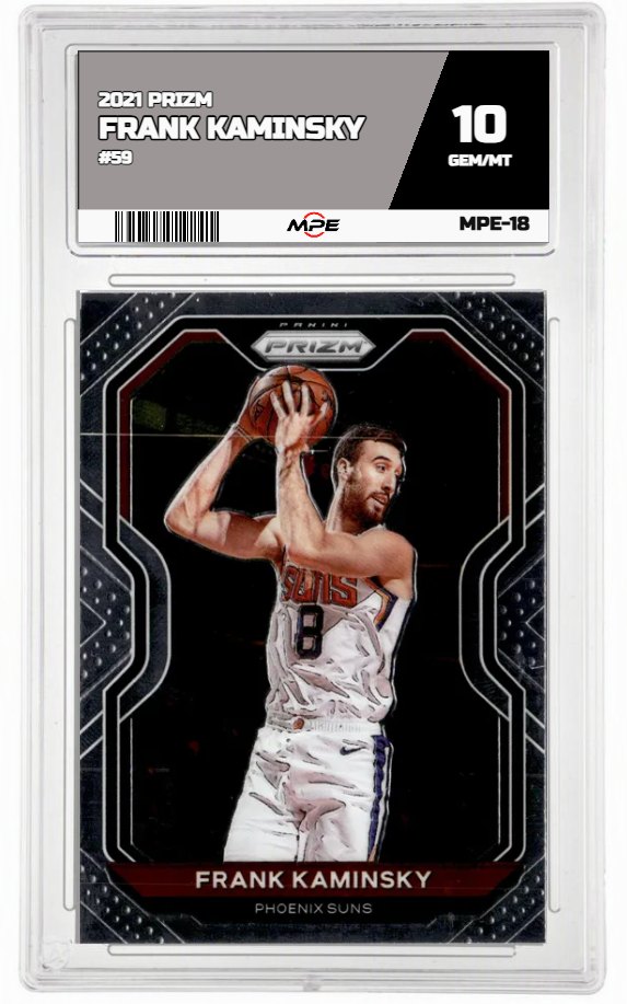 2021 PRIZM #59 FRANK KAMINSKY MPE 10 GEM/MT — graded card up for auction