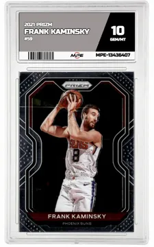 2021 PRIZM #59 FRANK KAMINSKY MPE 10 GEM/MT — graded card up for auction