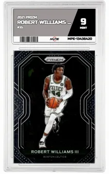 2021 PRIZM #35 ROBERT WILLIAMS III MPE 9 MINT — graded card up for auction