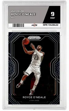 2021 PRIZM #88 ROYCE O'NEALE MPE 9 MINT — graded card up for auction