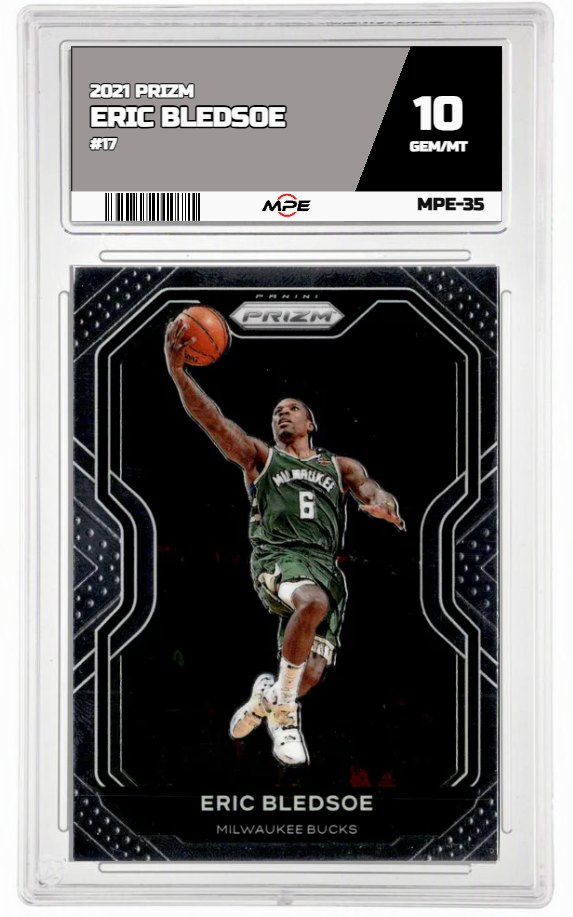 2021 PRIZM #17 ERIC BLEDSOE MPE 10 GEM/MT — graded card up for auction