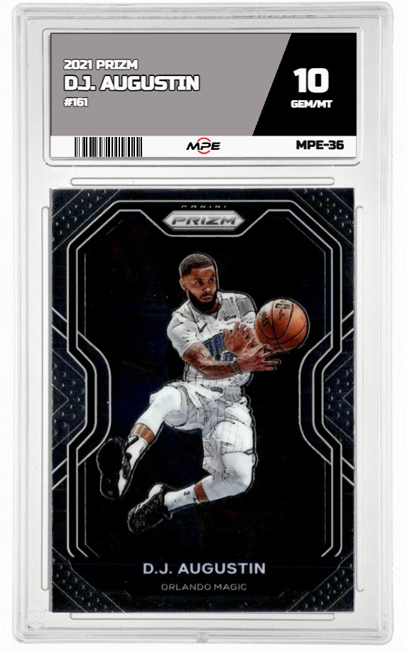 2021 PRIZM #161 D.J. AUGUSTIN MPE 10 GEM/MT — graded card up for auction