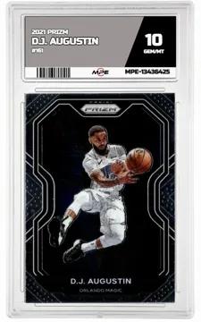 2021 PRIZM #161 D.J. AUGUSTIN MPE 10 GEM/MT — graded card up for auction