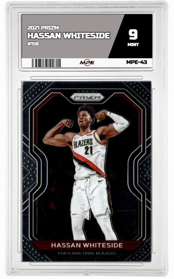 2021 PRIZM #158 HASSAN WHITESIDE MPE 9 MINT — graded card up for auction