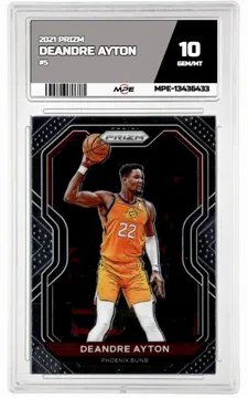 2021 PRIZM #5 DEANDRE AYTON MPE 10 GEM/MT — graded card up for auction