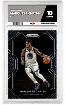2021 PRIZM #177 MARQUESE CHRISS MPE 10 GEM/MT — graded card up for auction