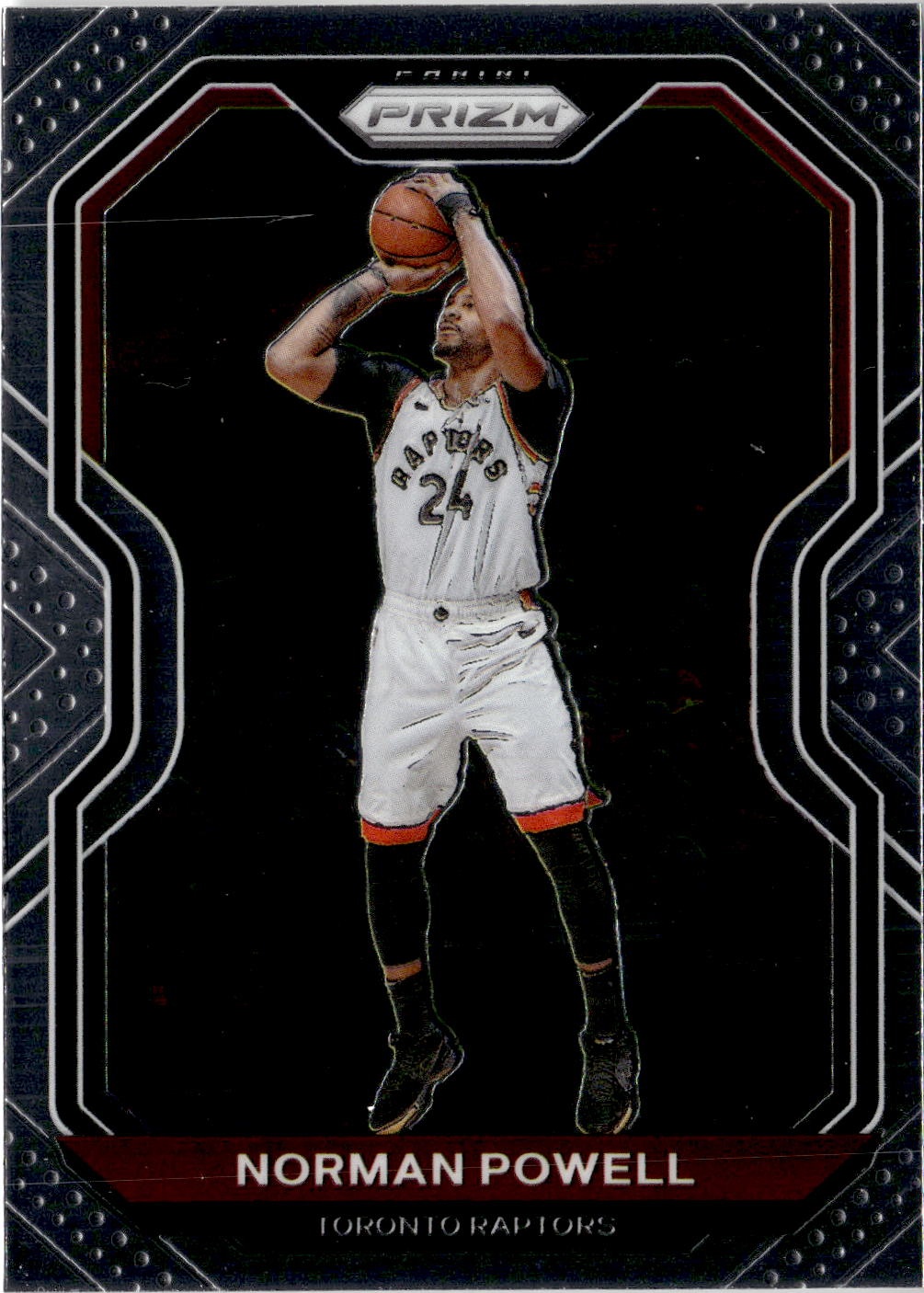 2021 Prizm Norman Powell graded slab