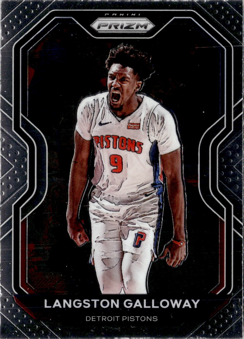 2021 Prizm Langston Galloway graded slab