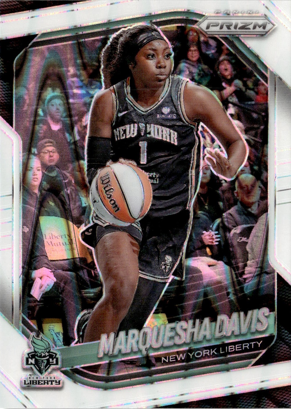 2025 Prizm Wnba Marquesha Davis graded slab
