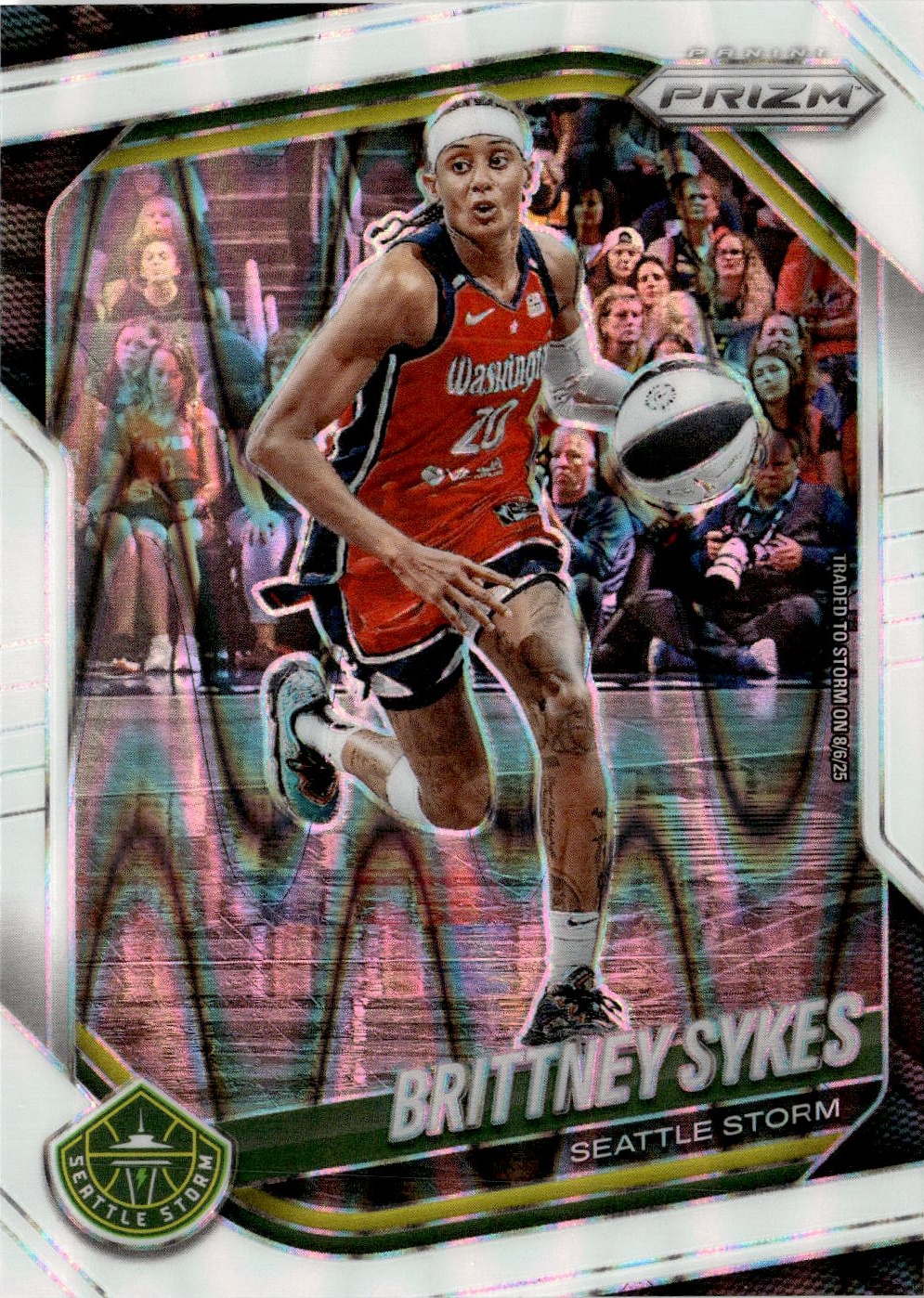 2025 Prizm Wnba Brittney Sykes graded slab