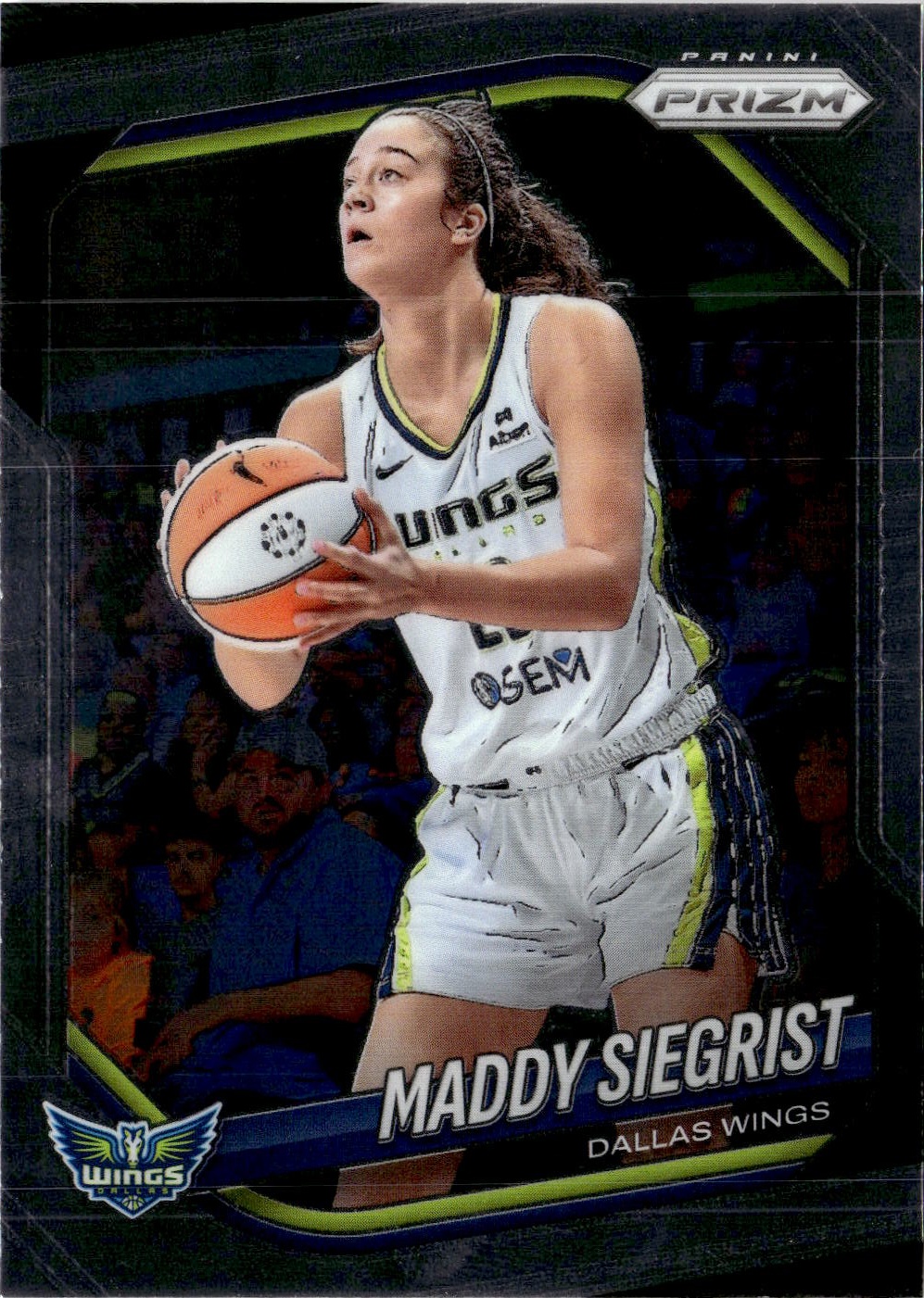 2025 Prizm Wnba Maddy Siegrist graded slab