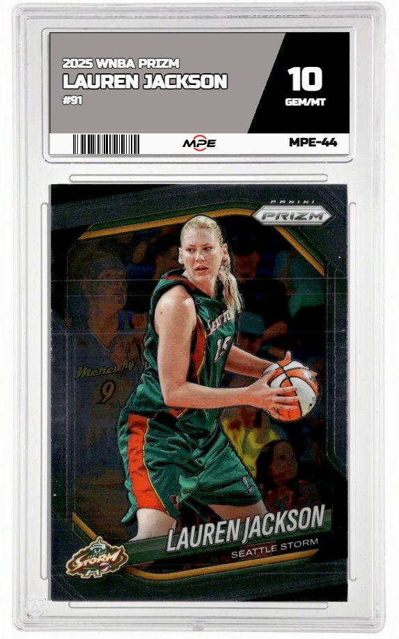 2025 PRIZM WNBA #91 LAUREN JACKSON MPE 10 GEM/MT — graded card up for auction