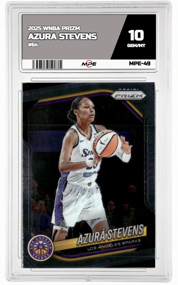2025 PRIZM WNBA #64 AZURA STEVENS MPE 10 GEM/MT — graded card up for auction