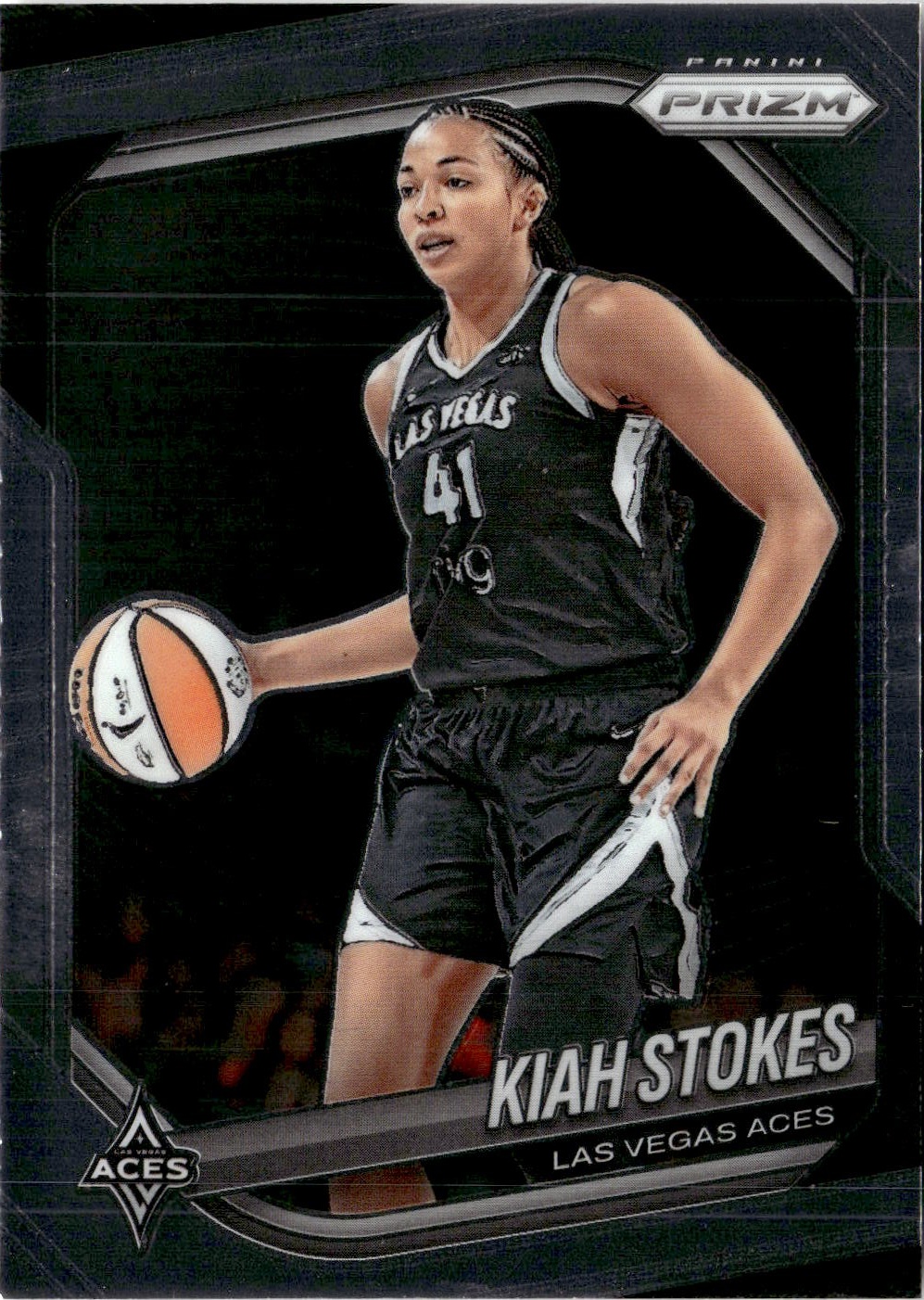 2025 Prizm Wnba Kiah Stokes graded slab