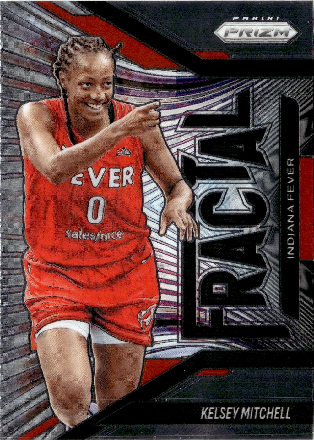 2025 Prizm Wnba Kelsey Mitchell graded slab