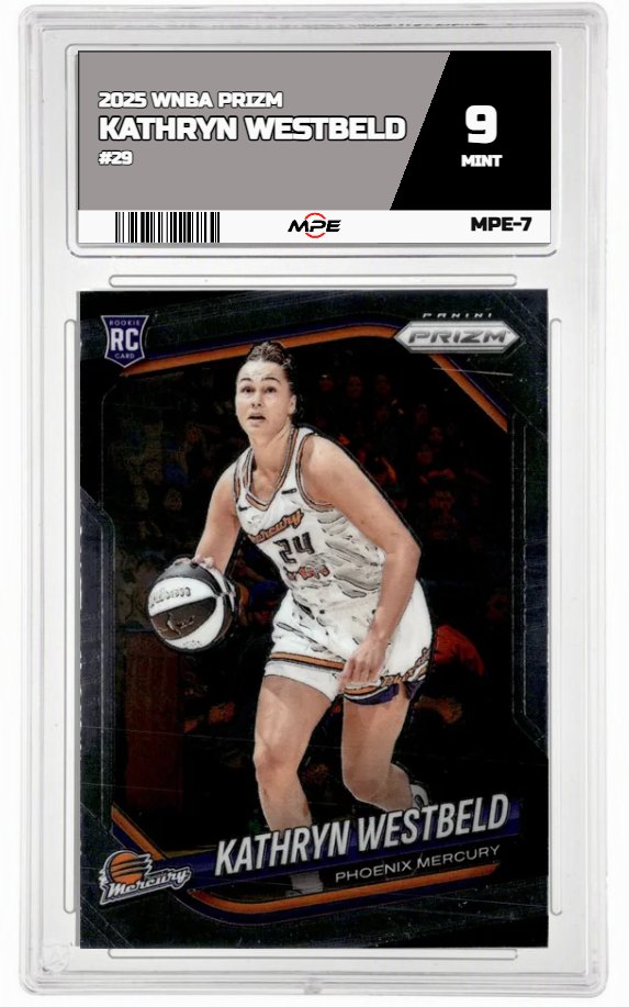 2025 PRIZM WNBA #29 KATHRYN WESTBELD MPE 9 MINT — graded card auctioned from the MPE vault