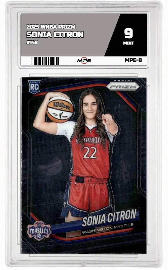 2025 PRIZM WNBA #148 SONIA CITRON MPE 9 MINT — graded card up for auction