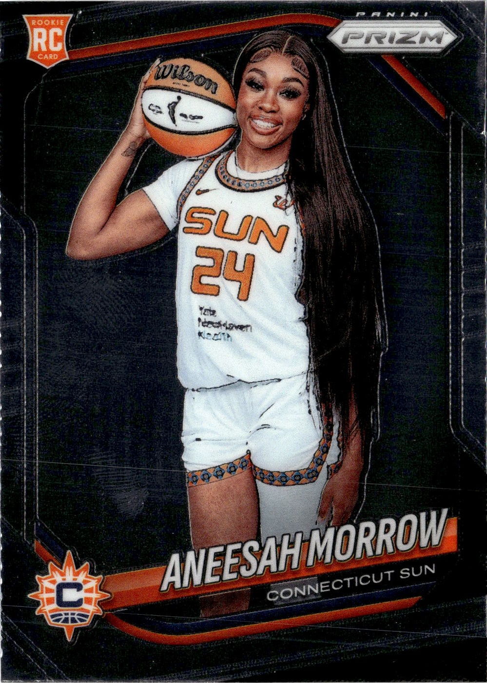 2025 Prizm Wnba Aneesah Morrow graded slab