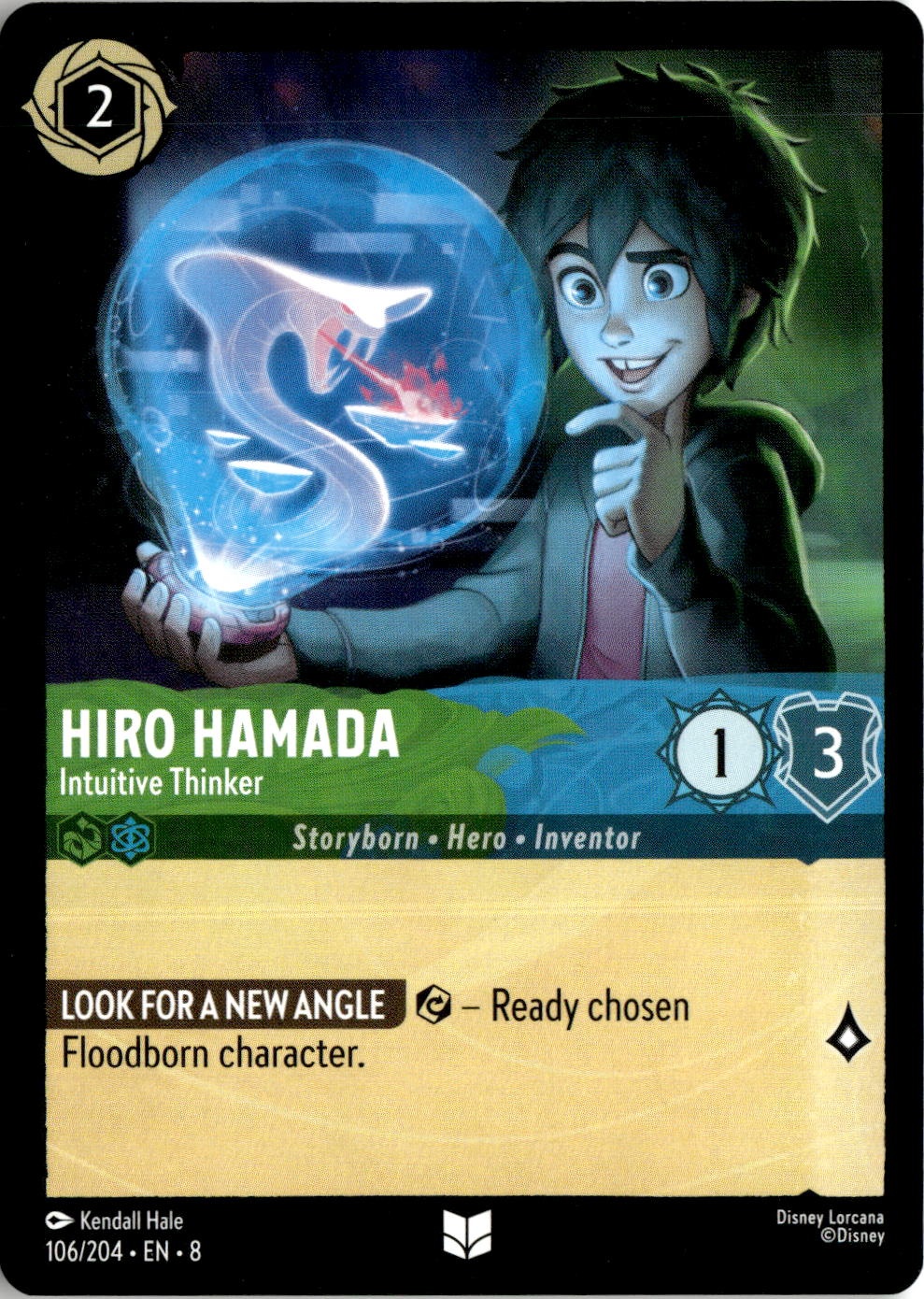 Hiro Hamada - Intuitive Thinker graded slab
