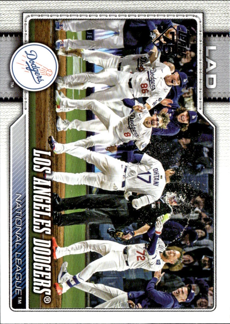 2026 Topps Los Angeles Dodgers graded slab