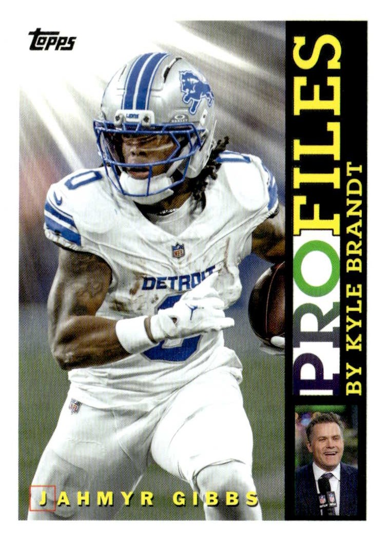 2026 Topps Jahmyr Gibbs graded slab