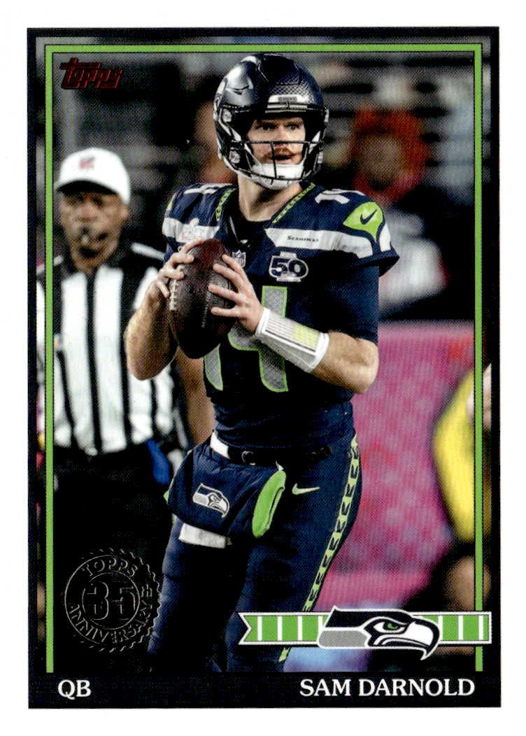 2026 Topps Sam Darnold graded slab