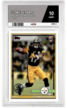 2026 TOPPS 1991 TOPPS FOOTBALL ROOKIES #91TR-25 GERMIE BERNARD MPE 10 GEM/MT — graded card up for auction