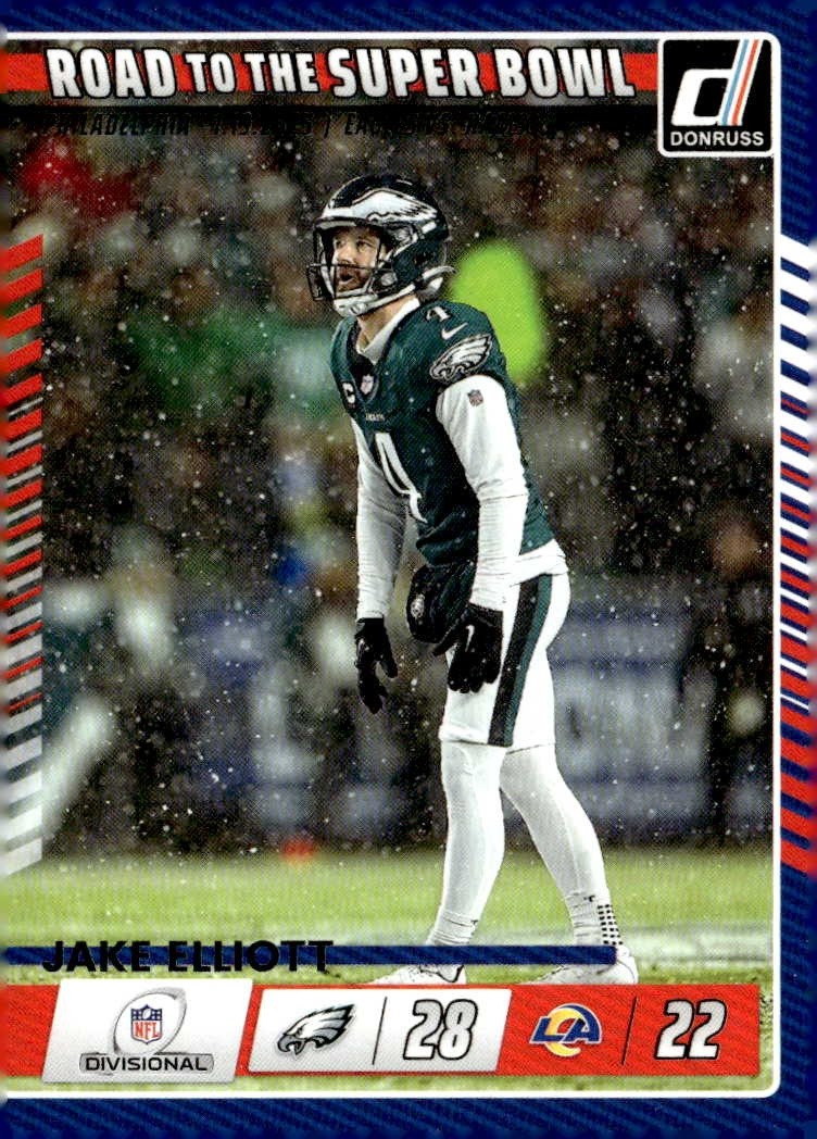 2025 Donruss Jake Elliott graded slab
