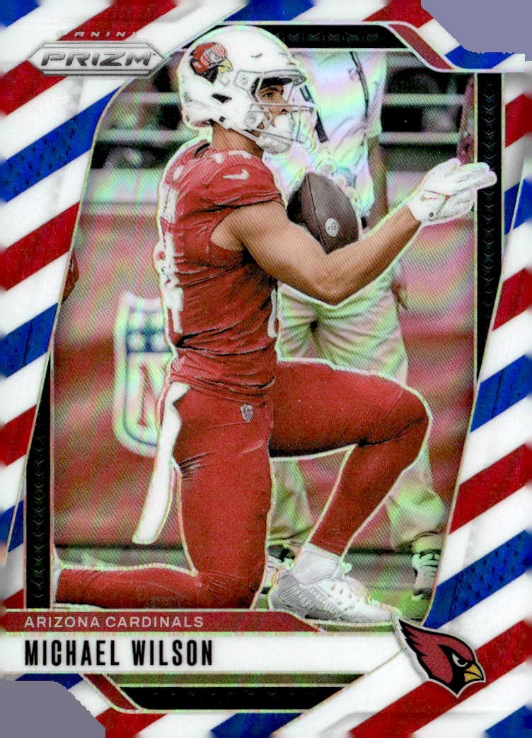 2024 Prizm Michael Wilson graded slab