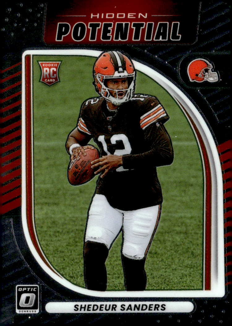 2025 Donruss Optic Shedeur Sanders graded slab