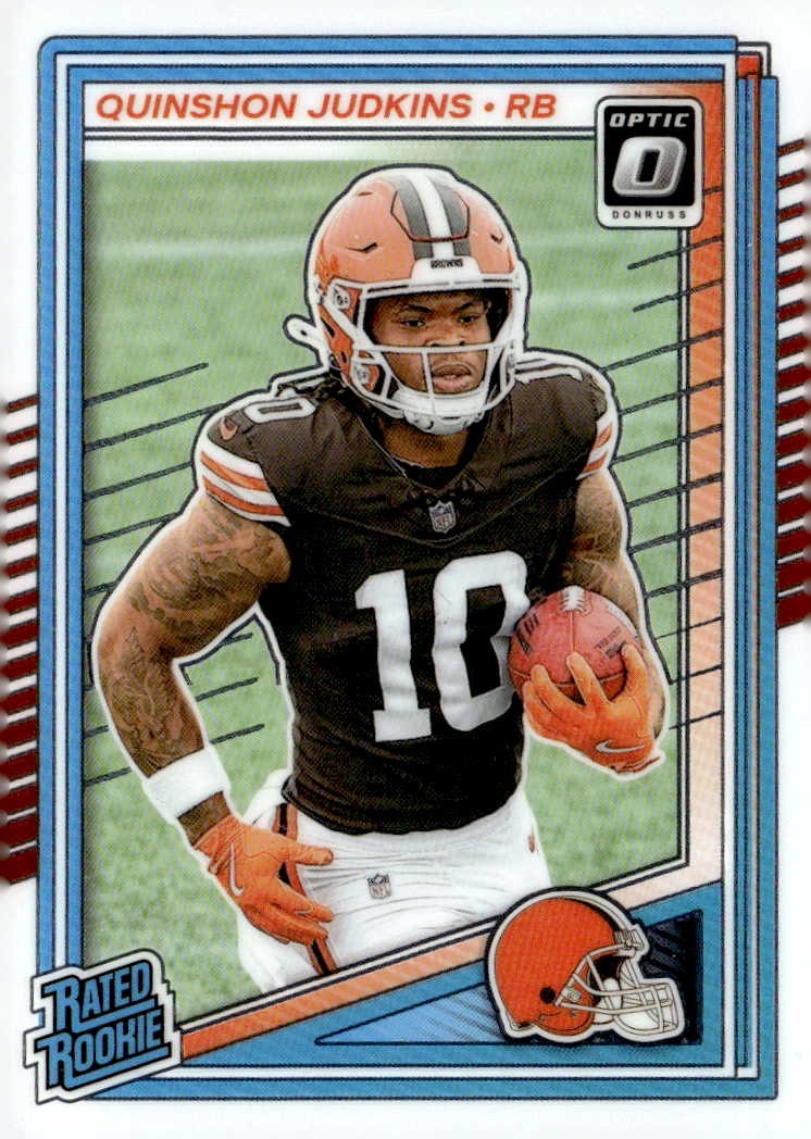 2025 Donruss Optic Quinshon Judkins graded slab