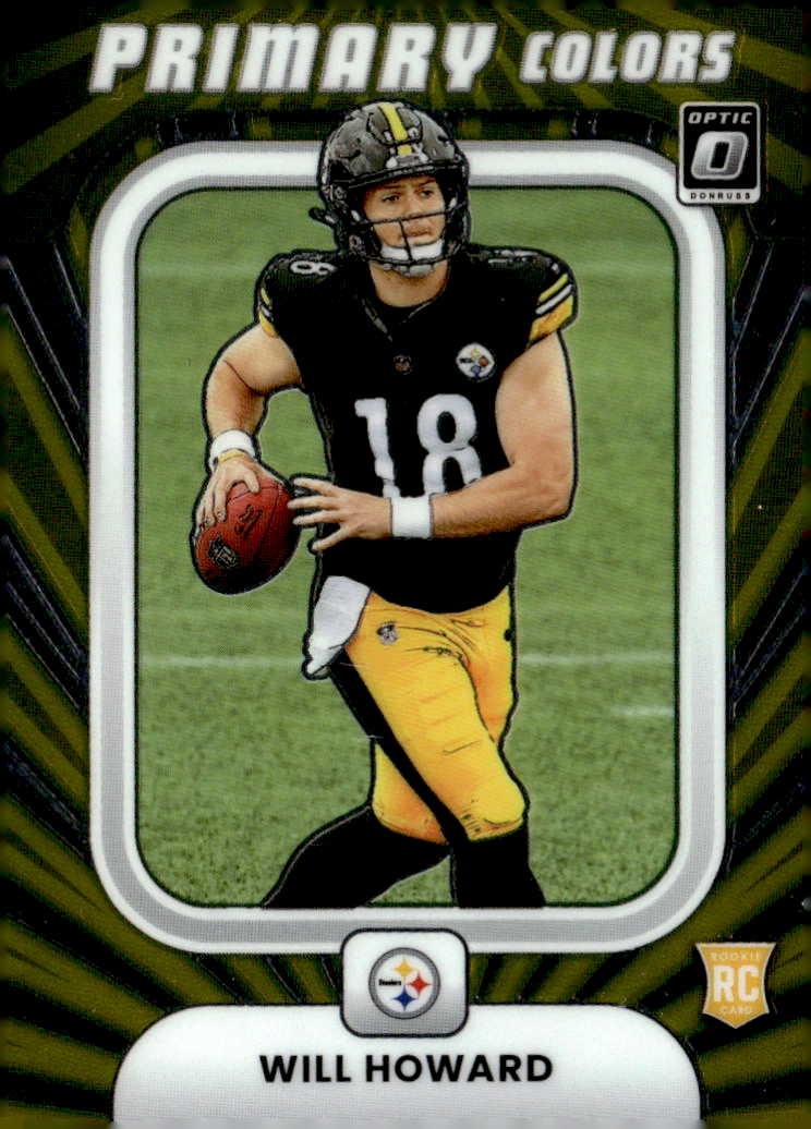 2025 Donruss Optic Will Howard graded slab