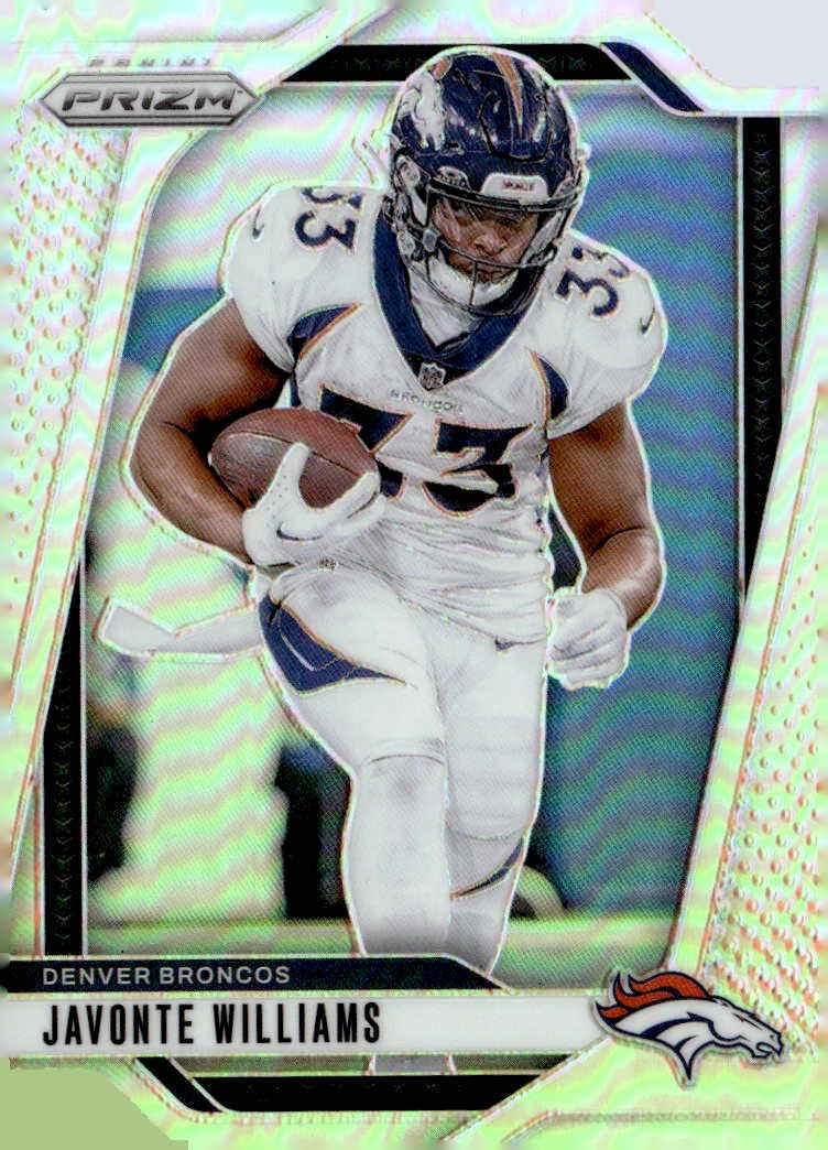 Javonte Williams graded slab