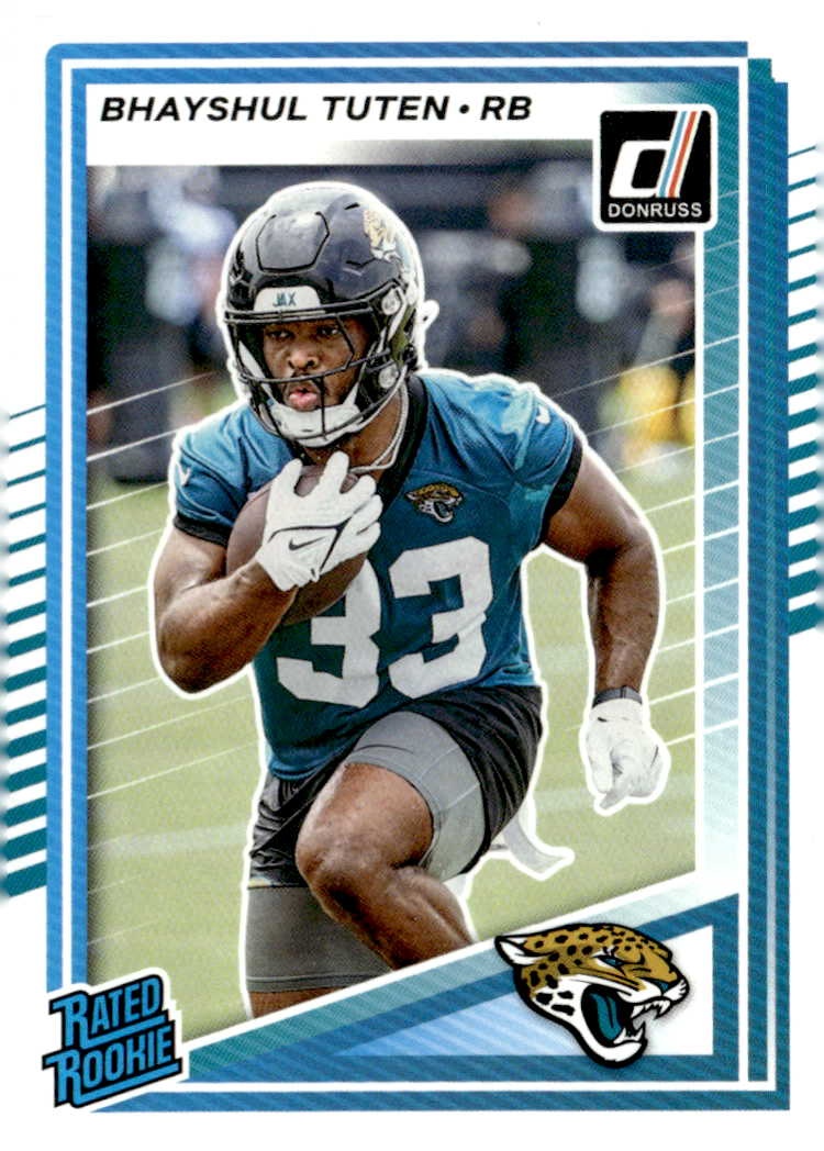 2025 Donruss Bhayshul Tuten graded slab