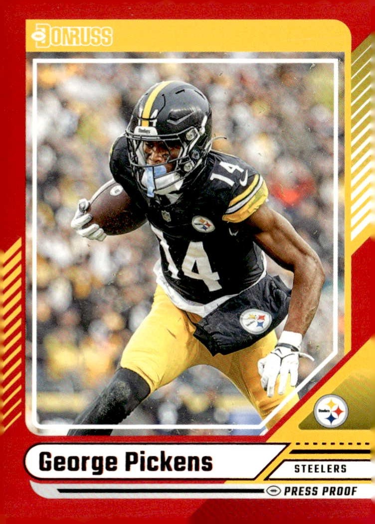 2024 Donruss George Pickens graded slab