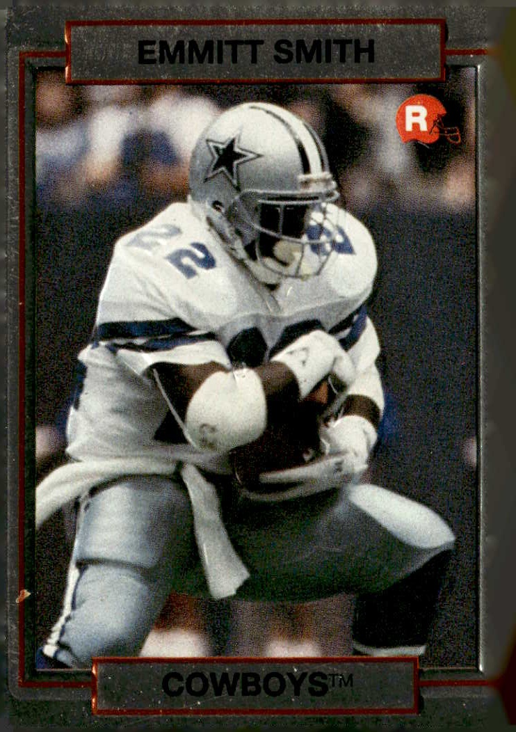 1990 Action Packed Rookie Update Emmitt Smith graded slab